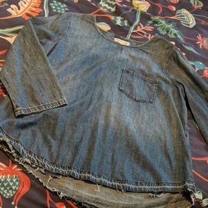 Madewell Denim Popover